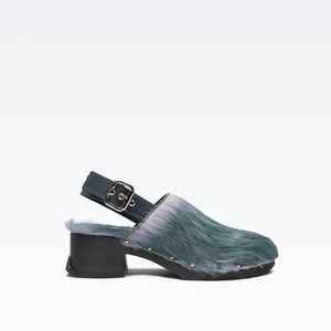 Miista Lana Blue Clogs